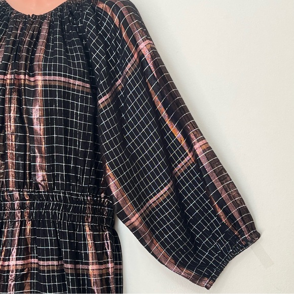 Apiece Apart Quincy Metallic Jumpsuit Onesie Formal Party Mobwife - Picture 9 of 16